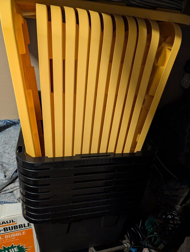 > Greenmade 27-Gal Storage Bins $6.50 Each or All for $100 โ Gladstone๐งฑ Greenmade 27-Gallon Storage Bins + Packing Supplies โ Gladstone, OR
