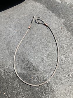 11 Foot Steel Cable - 1 inch Thick