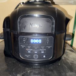 Ninja Foodi 10-in-1 5 Qt Pressure Cooker, Steamer, Bake, Broil, Dehydrate, Air Fryer, Non-Stick, FD101 Stainless Steel