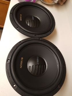 2 subwoofer Orion 12"