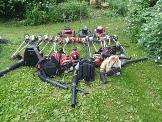 Lawn equipment lot