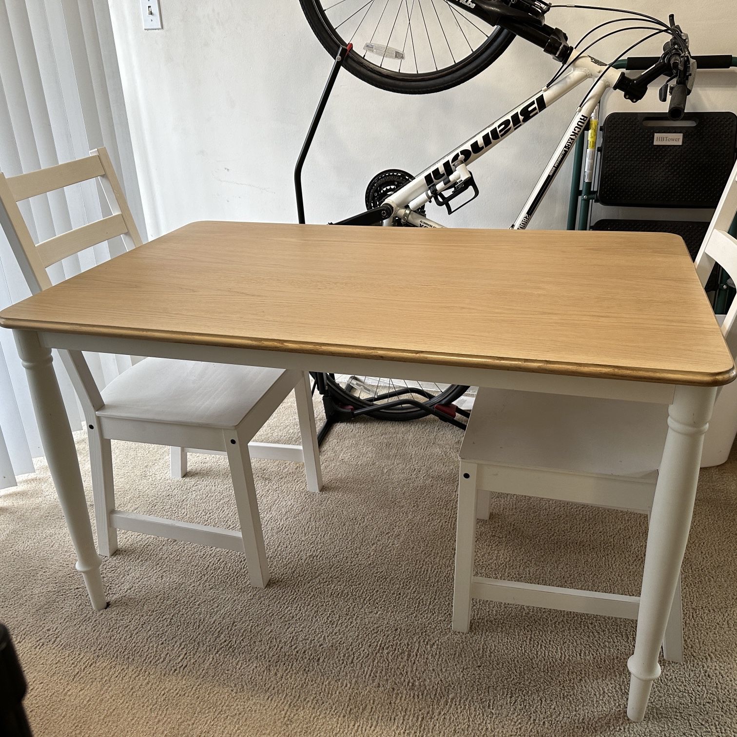 Kitchen Table, With Or Without 2 Chairs