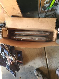 2009 street glide stock muffler