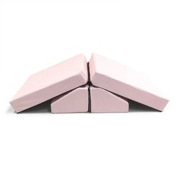 Foamnasium Blocksy Mini, Pink Vinyl Baby Gym & Playmat, gymnastics