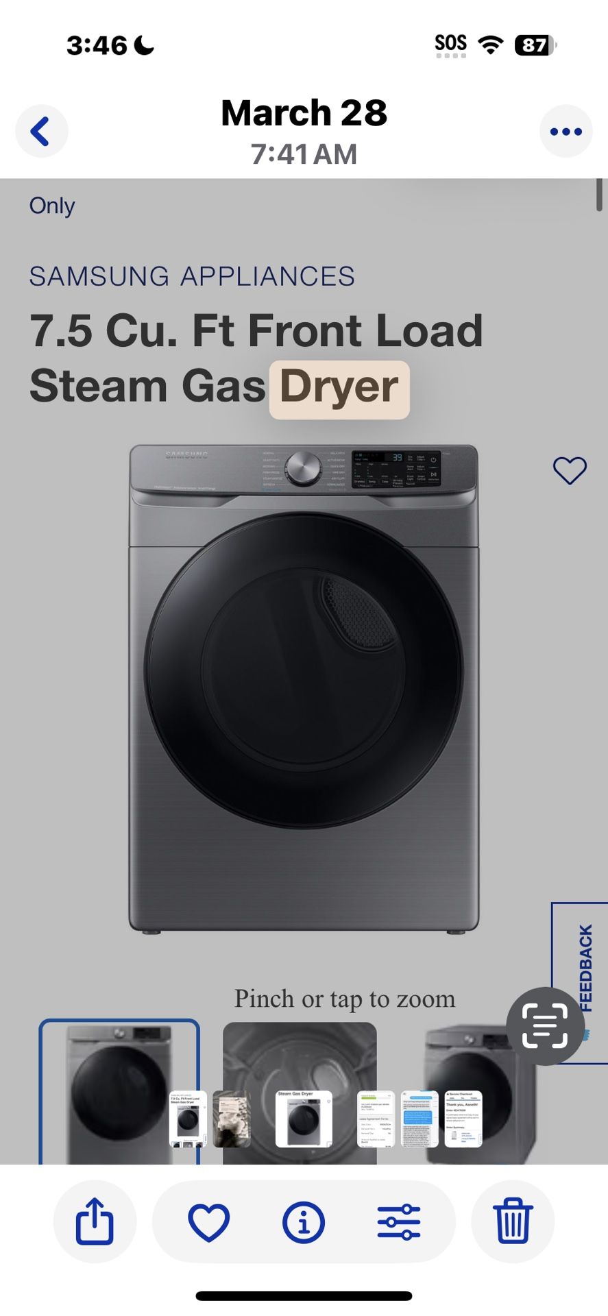 Gas Dryer