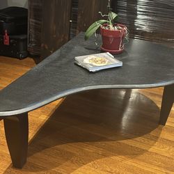 Unique solid wood table w/baby grand piano top