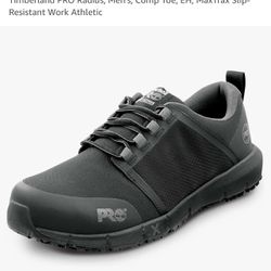Timberland PRO Radius, Men's, Comp Toe, EH, MaxTrax Slip-Resistant Work Athletic
