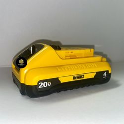 DEWALT 20V MAX Compact Lithium-Ion 4.0Ah Battery Pack