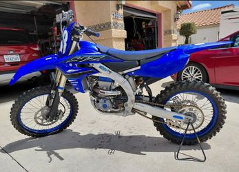 2023 YZ450F dirt bike Push Start