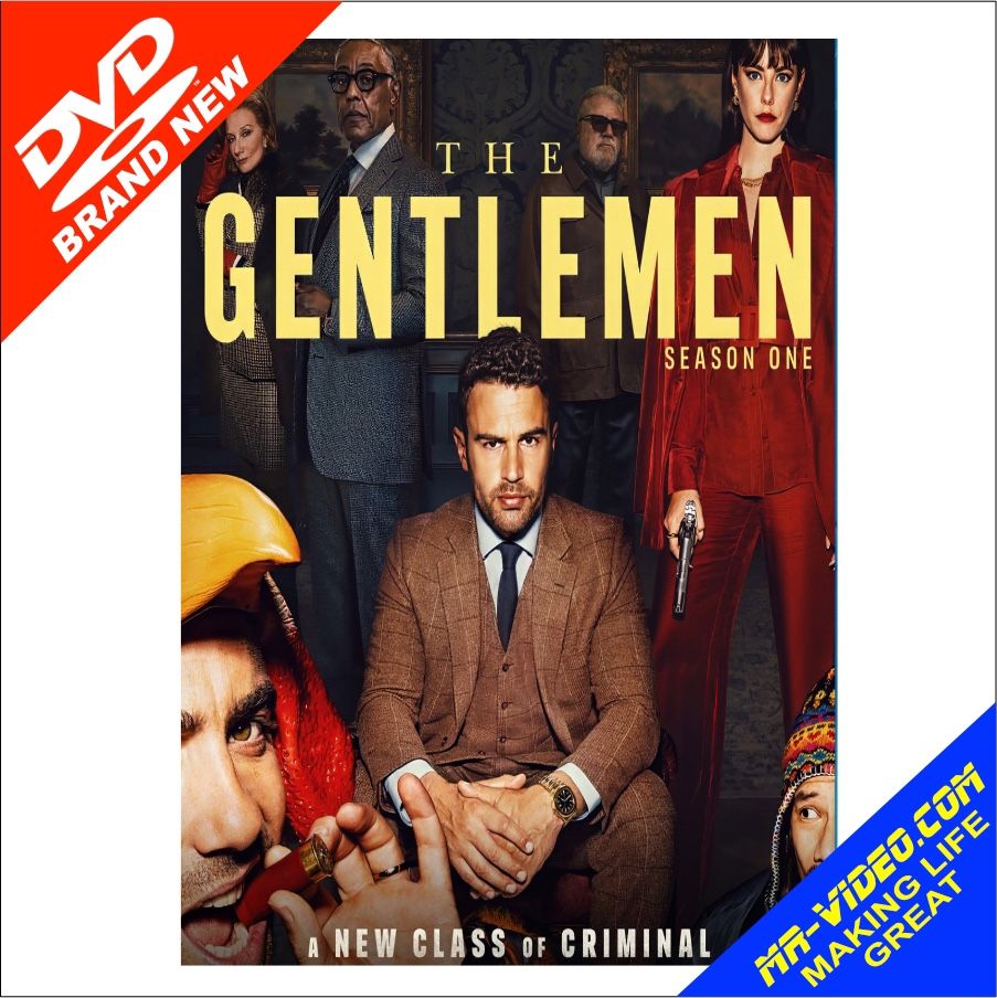 The Gentlemen Season 1 DVD (BRAND NEW) (3-Disc 2024) Guy Richie TV Series