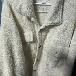 Women Winter White Jacket