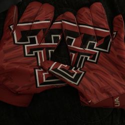 Texas tech collage gloves