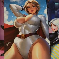 Artist Alley Multiverse Saga Power Girl Cosplay. (Comic Book) 🐕🐍🐕