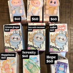 Pop Mart Labubu The Monsters Big into Energy Series Hope, serenity, happiness, sisi, hehe, baba.