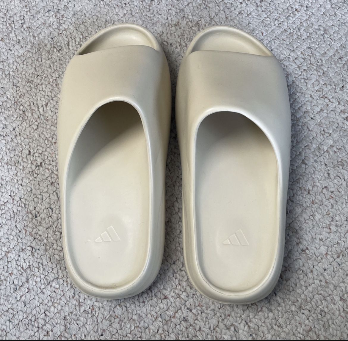 Bone yeezy slides