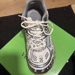 Bottega Veneta White Silver