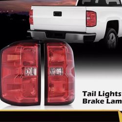 2014-2018 Tail Lights Brake Lamp Pair Fit For Chevy Silverado 1(contact info removed)HD 3500HD
