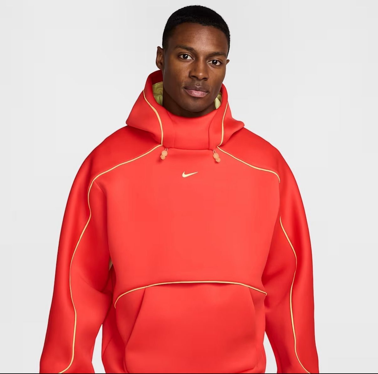 Nike Air Project F.R.O.G. Light Crimson Hoodie Tech Pack Men Sz XL HQ0465-696
