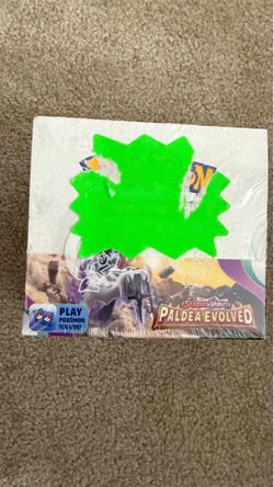 Pokemon booster box paldea evolve