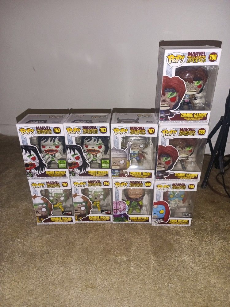 marvel zombie funko pops