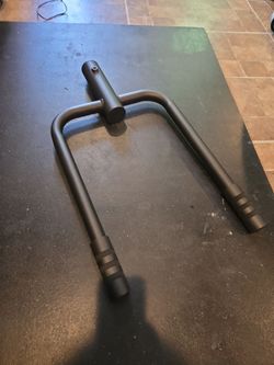 Landmine squat shoulder press attachment