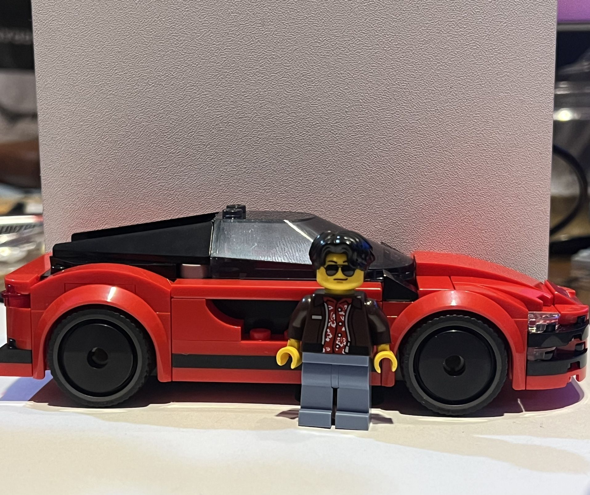 Lego sports car for kids