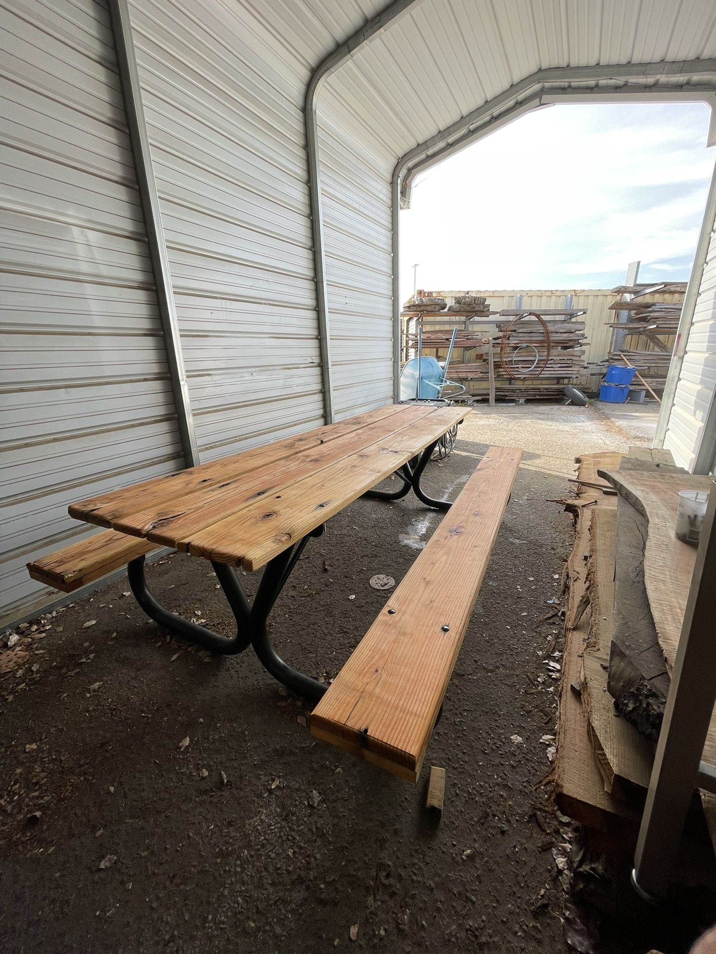 Restored Picnic table
