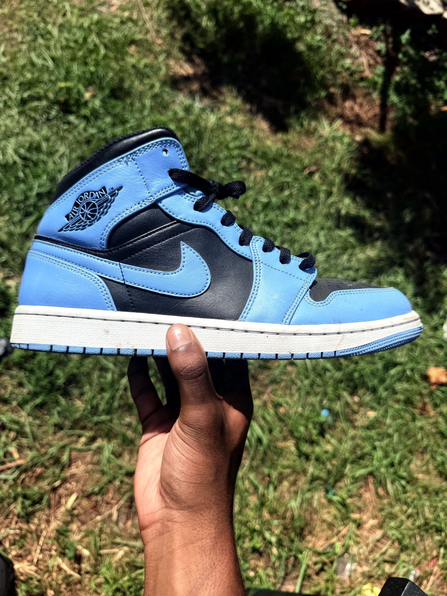 Blue Air Jordan 1’s