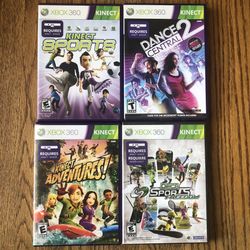 Xbox 360 Sports Dance Lot