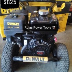 DEWALT 4400PSI 3.5GPM GAS COLD WATER PRESSURE WASHER WITH HONDA GX270 ENGINE 