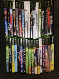 Original Xbox Game Collection – 30+ Games – $200 OBO