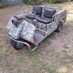 1973 Harley Davidson Three Wheel Gulf Cart