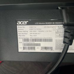 Acer Gaming Monitor