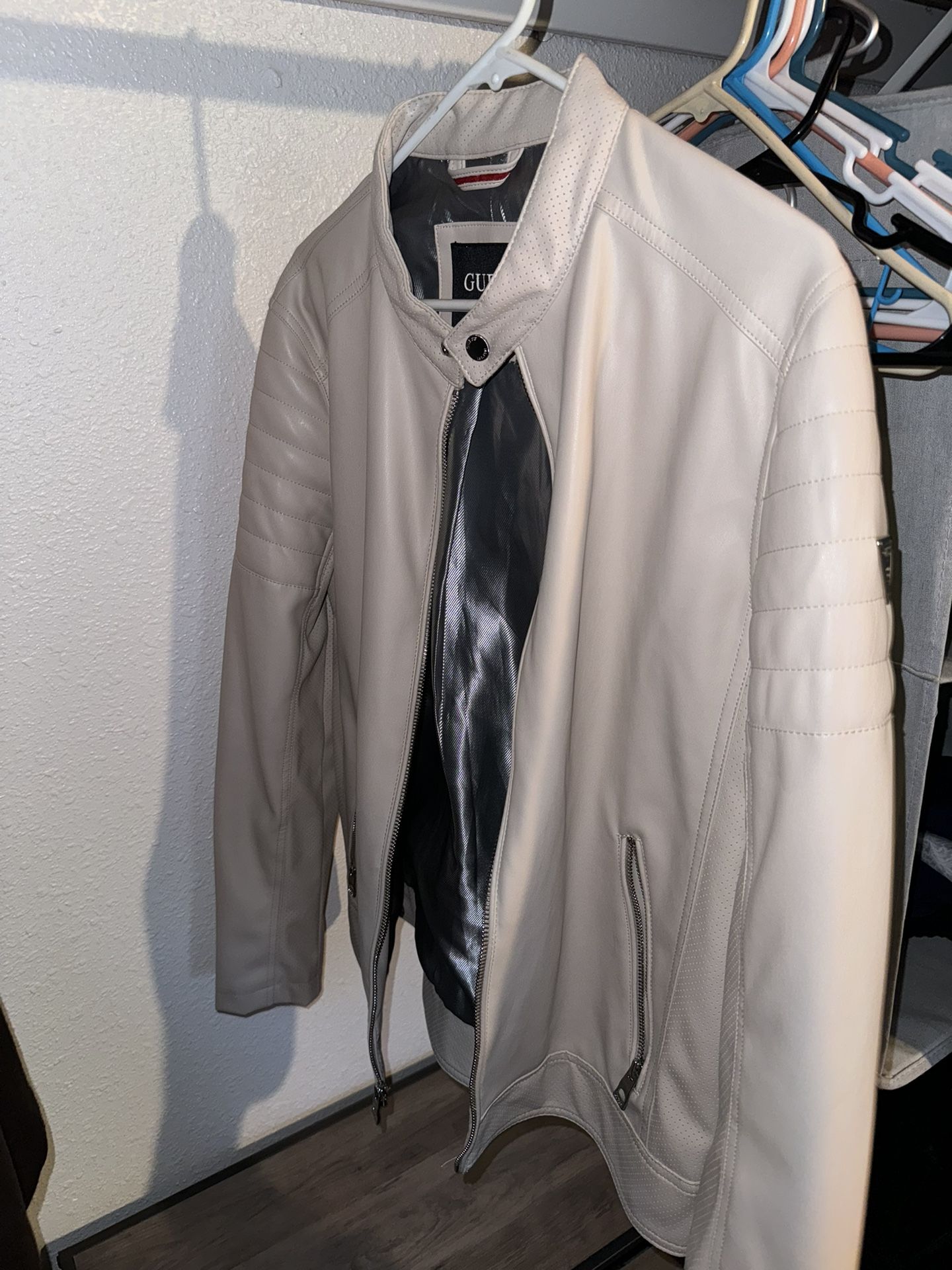 Men’s Guess Leather Jacket
