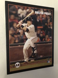 Buster Posey Canvas portrait 