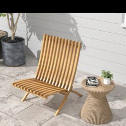 FOLDING WOODEN Chair 