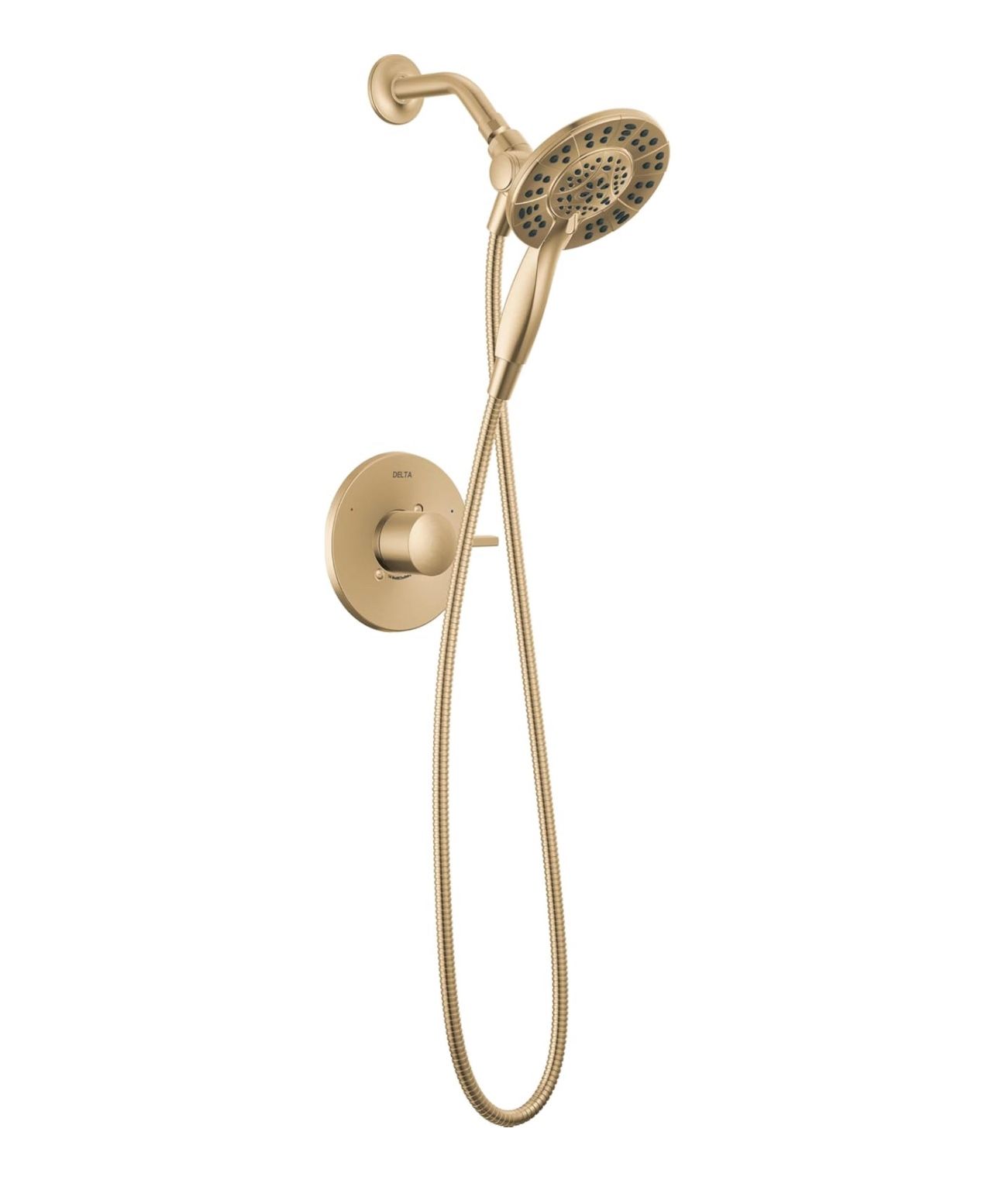 Delta T142855-CZ-I Albion 14 Series Single-Handle Shower Faucet, Gold Shower Tri