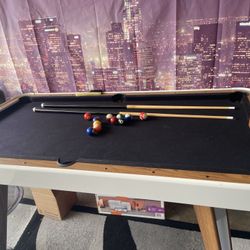 Work Out Equipment, Pool Table, Computer Desk Etc