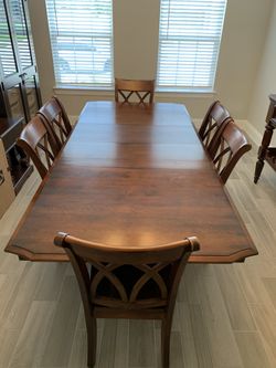 Solid Wood Table and Chairs