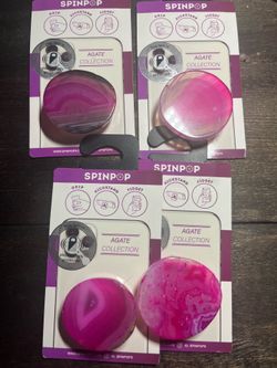Free spin pop phone holder