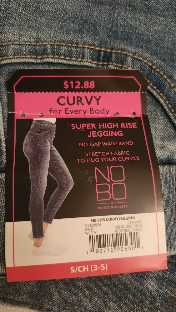 N. Peoria Brand Of No Boundaries Juniors Super High Rise Jeggings Pants Jeans Sz Small 3-5 Please Read Description For Pick Up Location Options