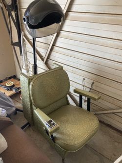 Perming Hood Set With Antique Solon Chair