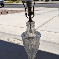 Vintage Crystal Lamp.