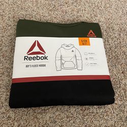 Boys Reebok fleece hoodie size small 6/7