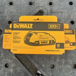 DeWalt 20v 2.0Ah