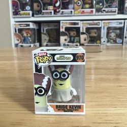 BITTY Bride Kevin Minion Funko Pop #970 Despicable Me Minions Movies Halloween