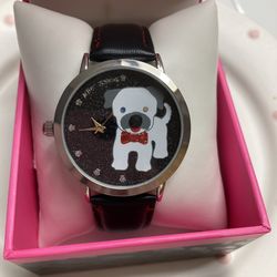 Betsy Johnson Watch With Dog