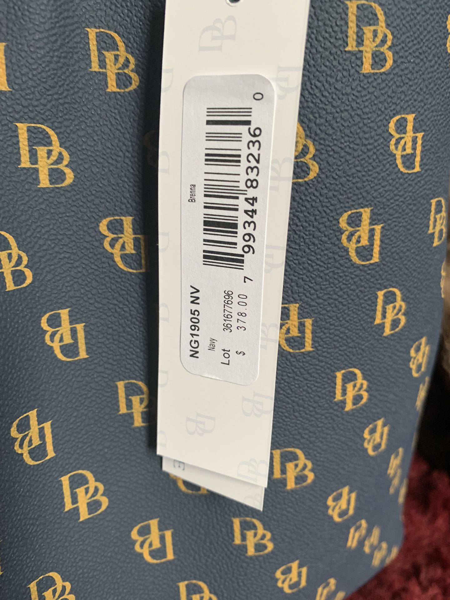 Dooney & Bourke Blue Brenna Handbag