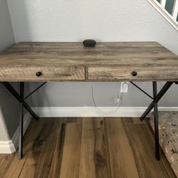 Rustic Faux Wooden Desk