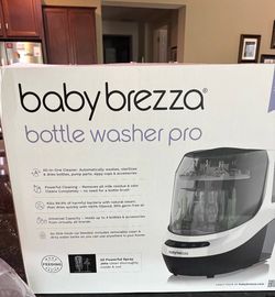 ONLY $145: Baby Brezza Baby Bottle Washer Pro - Clinically Proven Better Cleaning Washer, Sterilizer